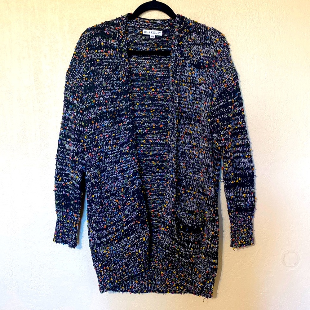 Rainbow dot Blakeley cardigan
